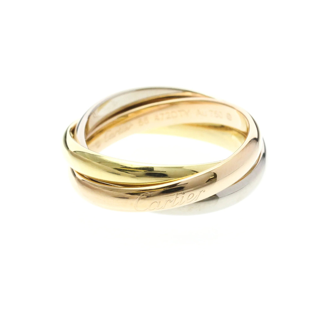 CARTIER Authentic 18k Gold Trinity Ring